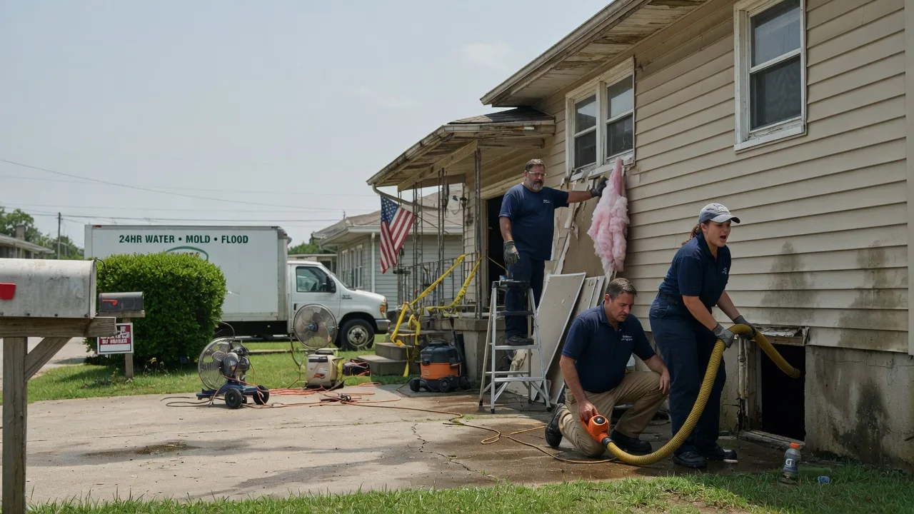 Water Damage Repair in Redwood Valley, CA near me